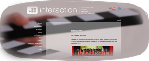 International Student Film Camp ''Interaction''